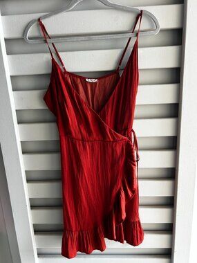 Free People MINI wrap DRESS